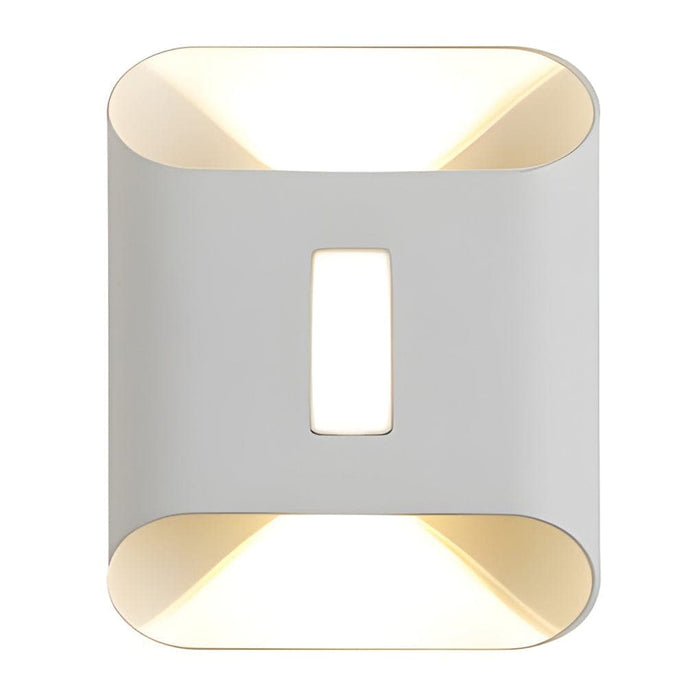 Modern Up and Down Outdoor Wall Light, Durable Metal Sconce with High Brightness LED, Available in 2 Styles and Colors for Living Room, Courtyard, Balcony-ErisView-15