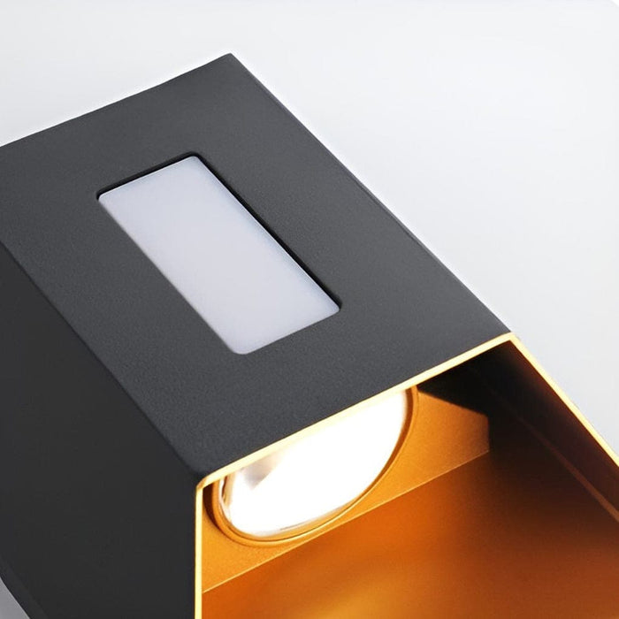 Modern Up and Down Outdoor Wall Light, Durable Metal Sconce with High Brightness LED, Available in 2 Styles and Colors for Living Room, Courtyard, Balcony-ErisView-17