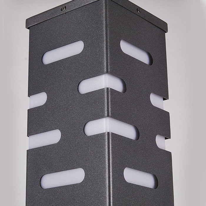Modern Waterproof Outdoor Light with High Transmittance Acrylic Shade, Perfect for Patio, Backyard, Walkway, or Porch Decoration-ErisView-13