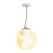 Moon-Inspired Outdoor Chandelier with Realistic Lunar Texture, Waterproof Resin Glass Fiber,  Warm Lighting for Elegant Courtyard Decor-ErisView-7