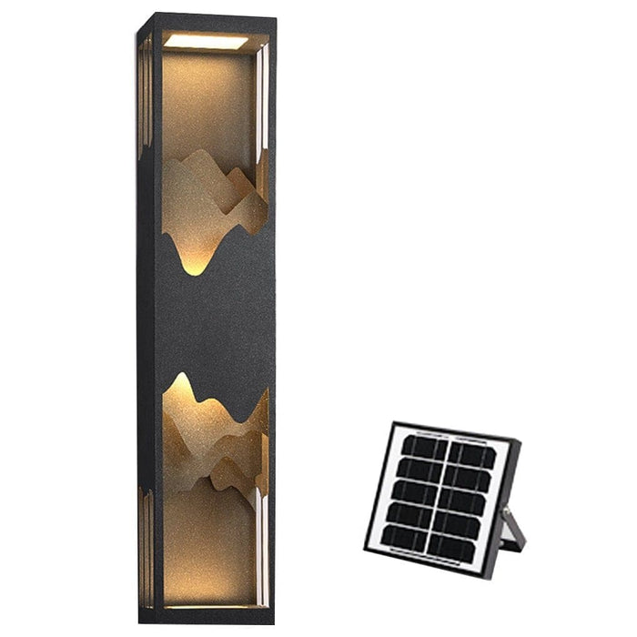 Mountain Scenery Wall Lamp, Waterproof Outdoor Landscape Lighting Sconce with High Color Rendering LED, Warm Bright Light, Unique Decorative Design-ErisView-14