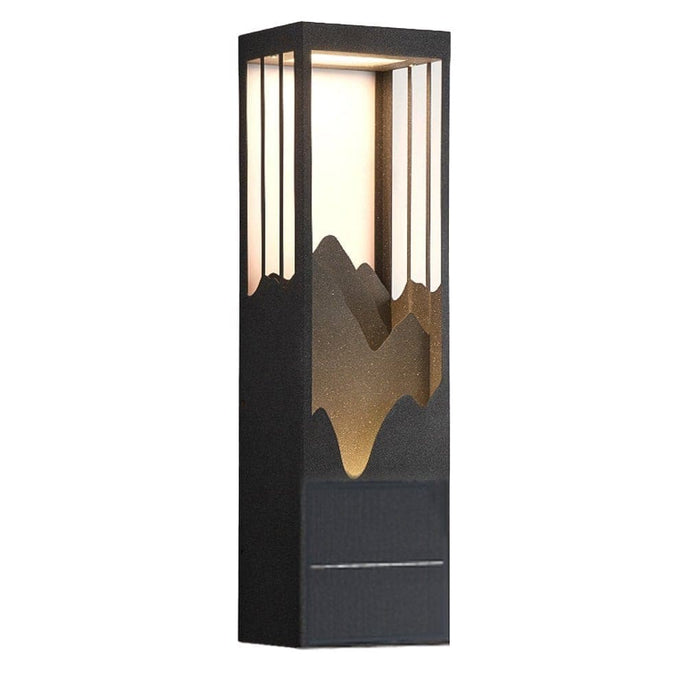 Mountain Scenery Wall Lamp, Waterproof Outdoor Landscape Lighting Sconce with High Color Rendering LED, Warm Bright Light, Unique Decorative Design-ErisView-17