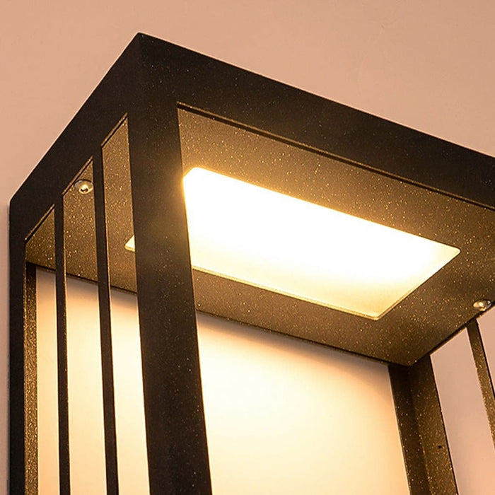 Mountain Scenery Wall Lamp, Waterproof Outdoor Landscape Lighting Sconce with High Color Rendering LED, Warm Bright Light, Unique Decorative Design-ErisView-21