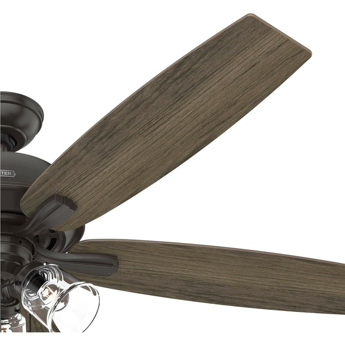 Noble Bronze Hunter Ceiling Fan, Hugger Ceiling Fans, Cooling Ceiling Fan-12-ErisView