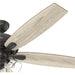 Noble Bronze Hunter Ceiling Fan, Hugger Ceiling Fans, Cooling Ceiling Fan-13-ErisView