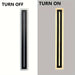 Outdoor Black Modern LED Wall Lights, Exterior Wall Light for Porch Patio Living Room Bedroom ErisView