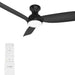 Outdoor Fans with Lights Remote Control, White Low Profile Ceiling Fan, Modern Flush Mount Ceiling Fan for Indoor Outdoor Use-9-ErisView