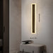 Outdoor LED Liner Wall Light, Outdoor Modern Black LED Wall Mount Light for Doorway Hallway Garden Porch Patio Yard-ErisView