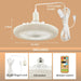 Plug in Corded Ceiling Fan Pendant Light with Remote Control, Small Socket Fan for Kid Room Bedroom Bathroom Kitchen, Outdoor Ceiling Fan for Garage-2-ErisView