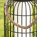 Portable Retro Lantern Shape Outdoor Solar Light with High-Efficiency Panels, Waterproof Metal Design, and Easy Installation for Garden and Patio-ErisView-14