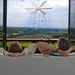 Portable Usb Ceiling Fan with on/off Switch, 6 Blades Small Quiet Ceiling Fan Hanging Fan for Camping Cruise Rv Tent Gazebo Dormitory Home Office-2-ErisView