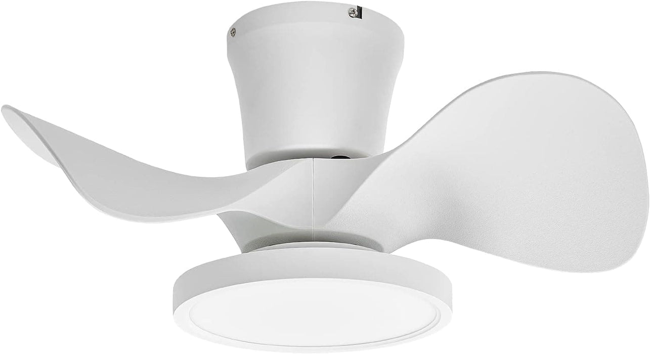 Quietest Fan For Sleeping with LED Light Remote Control for Kitchen Bedroom Dining Room Patio-1-ErisView