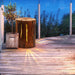 Realistic Tree Stump Outdoor Pathway Light with Waterproof Resin Body and Transparent Lampshade for Natural Landscape Decoration-ErisView-5