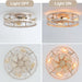 Remote Control Ceiling Fan and Light, White Flower Low Profile Ceiling Fan for Bedroom Living Room Kitchen-8-ErisView