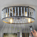 Remote Control Ceiling Fan with Light, Farmhouse Wood Beaded Chandelier, Semi-Flush Mount Ceiling Fan for Bedroom Kitchen Nursery Room-7-ErisView