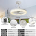 Set of 2 Small Ceiling Fan with Light, Dimmable Smart Ceiling Fan with Remote for Indoor Bedroom Kitchen Living Room Balcony-5-ErisView