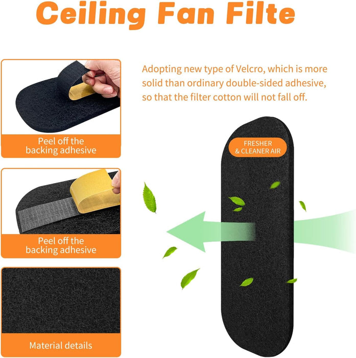Set of 3 Ceiling Fan Filters-3-ErisView