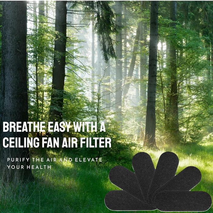 Set of 6 Ceiling Fan Filters for Blades-2-ErisView