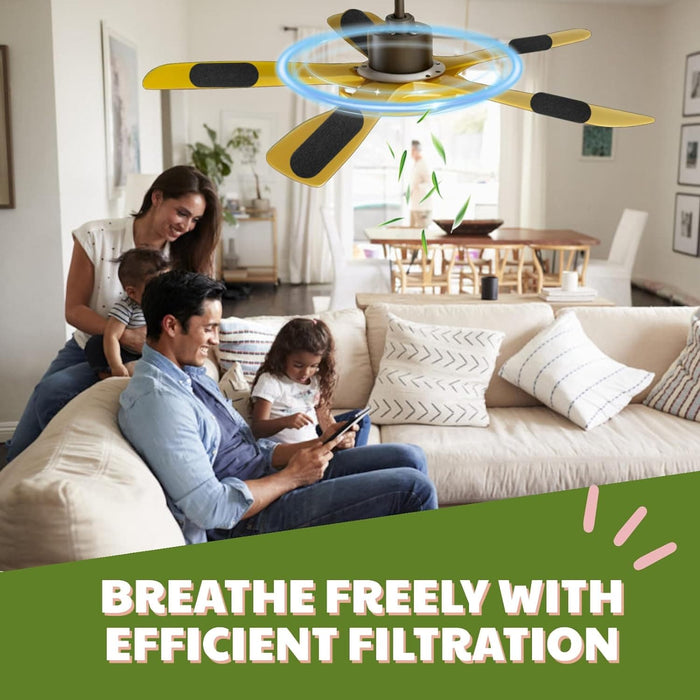 Set of 6 Ceiling Fan Filters for Blades-3-ErisView