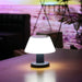Set of 2 Mushroom Shaped Solar Outdoor Table Lamps, Rechargeable Wireless Table Lamps for Bedroom Living Room Garden Camping on table-ErisView