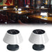 Set of 2 Mushroom Shaped Solar Outdoor Table Lamps, Rechargeable Wireless Table Lamps for Restaurant-ErisView