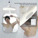 Small Ceiling Fan with Light and Remote, White Dimmable Ceiling Fan, Set of 2 -5-ErisView