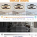 Small Flush Mount Ceiling Fan with Light and Remote, Dimmable Low Profile Ceiling Fan for Bedroom Living Room Kids Room-4-ErisView