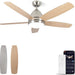 Smart Ceiling Fan with Light and Remote APP Control, Dimmable Reversible Ceiling Fan Winter Summer, Outdoor Fan for Patio, Modern Nickel Ceiling Fan-8-ErisView