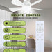 Socket Fan Light, Ceiling Fans Light with Remote, Screw In Ceiling Fan Lights for Bedroom Living Room Kitchen -4-ErisView