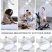 Socket Fan Light, Ceiling Fans with Lights and Remote for Bedroom Kitchen Living Room-6-ErisView