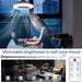 Socket Fan Light with Remote, Enclosed Bladeless Mini Ceiling Fan for Kitchen Bedroom Washroom Laundry Room and Small Spaces-2-ErisView