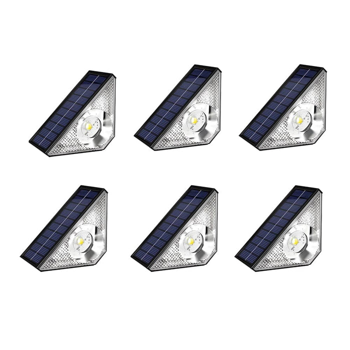 Solar Deck Step Lights, 8 Colors, 10 Modes, IP65 Waterproof, 30-Hour Runtime, Easy Mounting, Auto-Charge in 5 Hours, Perfect for Outdoor Steps-ErisView-7