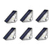 Solar Deck Step Lights, 8 Colors, 10 Modes, IP65 Waterproof, 30-Hour Runtime, Easy Mounting, Auto-Charge in 5 Hours, Perfect for Outdoor Steps-ErisView-7