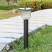 Solar Lawn Lights, Automatic Charging, 3 Adjustable Colors, Rust-Proof & Waterproof Aluminum, Remote Controlled, 10-12 Hours Illumination-ErisView-3