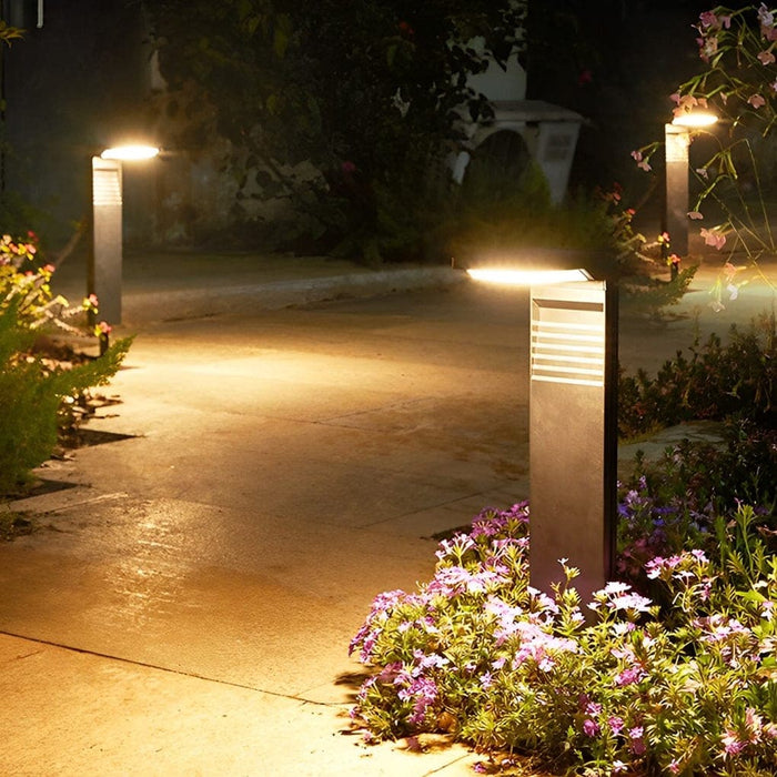 Solar Pathway Light, Easy Installation, Waterproof, Fast Charging, Auto On/Off, Long-Lasting LED for Outdoor Landscape Decoration-ErisView-13