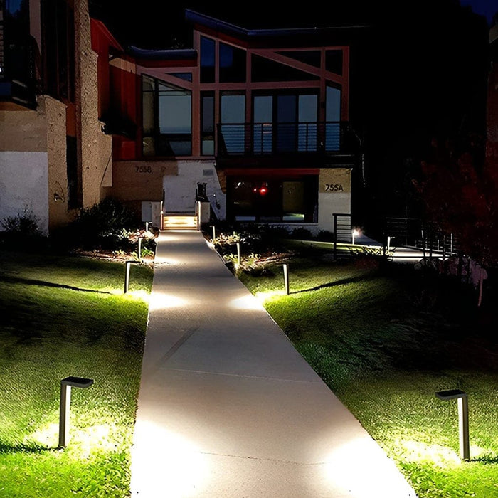 Solar Pathway Light, Easy Installation, Waterproof, Fast Charging, Auto On/Off, Long-Lasting LED for Outdoor Landscape Decoration-ErisView-18