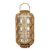 Solar-Powered Rattan Floor Lamp with High-Efficiency Charging, Portable Outdoor Lanterns for Garden, Patio, Balcony, and Front Door Decor-ErisView-7