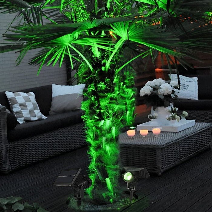 Solar Powered Tree Spotlight with Automatic Color Change, Weatherproof Silicone Seals, Adjustable Angle, and Energy-Saving LED for Outdoor Use-ErisView-4
