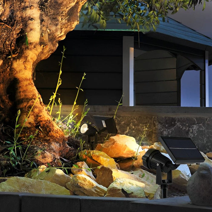 Solar Powered Tree Spotlight with Automatic Color Change, Weatherproof Silicone Seals, Adjustable Angle, and Energy-Saving LED for Outdoor Use-ErisView-8