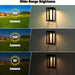 Solar Outdoor Wall Lights, Waterproof Motion Sensor Dusk To Dawn Solar Wall Lights, Solar Outdoor Wall Lights for Deck Garage Porch-ErisView
