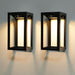 Solar Outdoor Wall Lights, Waterproof Motion Sensor Dusk To Dawn Solar Wall Lights, Solar Outdoor Wall Lights for Deck Garage Porch-Set of 2-ErisView