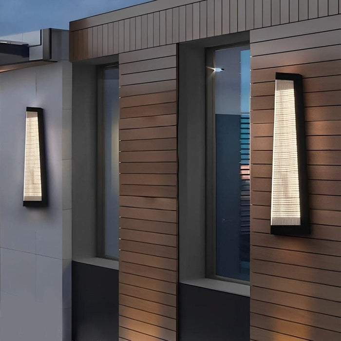 Stainless Steel Outdoor Wall Light with Transparent Acrylic Lampshade, Rustproof, Waterproof, and Bright for Corridors, Doorways, and Garages-ErisView-6