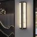 Stainless Steel & Resin Outdoor Wall Light with Marble-Textured Shade, Waterproof LED for Villa, Terrace, Porch, Corridor, Aisle, Doorway-ErisView-1