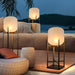 Stainless Steel Solar Floor Lamp with Waterproof Acrylic Lantern for Garden, Balcony, and Outdoor Spaces, Elegant Warm Lighting for Nighttime Activities-ErisView-14
