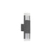 Sturdy Minimalist Outdoor Wall Lights with Energy Efficient LED, Elongated Gray Metal Frame, Perfect for Porch, Doorway, or Garden Wall-ErisView-11
