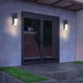 Sturdy Minimalist Outdoor Wall Lights with Energy Efficient LED, Elongated Gray Metal Frame, Perfect for Porch, Doorway, or Garden Wall-ErisView-5