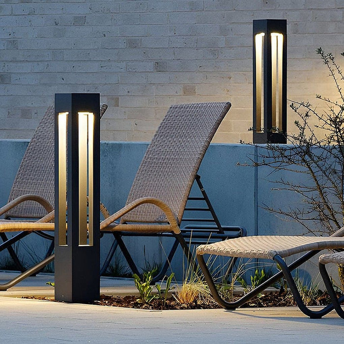 Sturdy Waterproof Aluminum Outdoor Pathway Light with Energy-Saving LED, High Color Rendering, and Modern Aesthetic Design for Relaxing Courtyards-ErisView-3