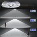 Stylish Solar-Powered Outdoor Wall Light with Motion Sensor, Waterproof for Balcony, Garden, Doorway, and Garage, Easy Installation-ErisView-4