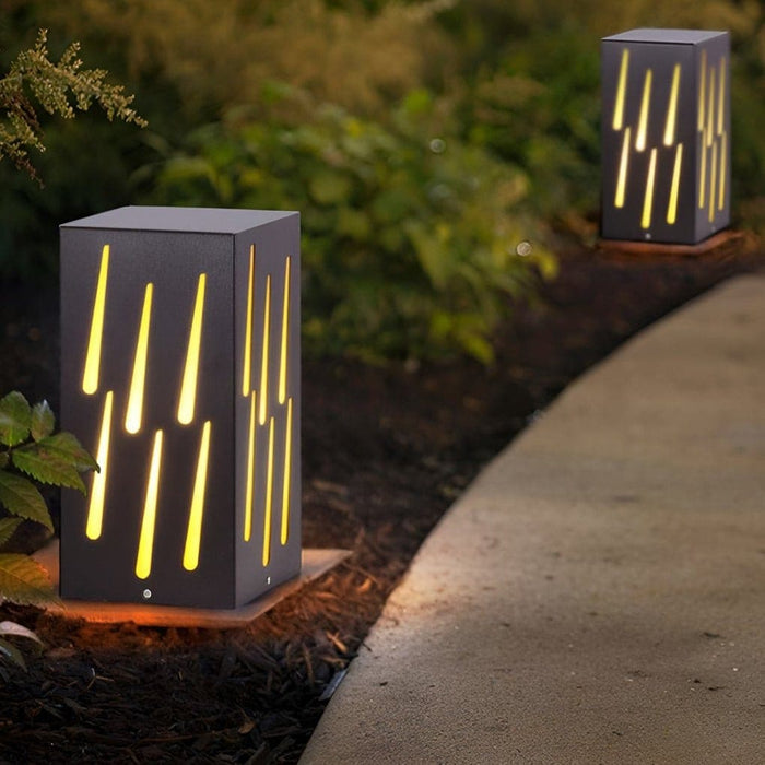 Stylish and Creative Outdoor Garden Post Light with Superior Waterproof and Dustproof Performance, Perfect for Unique and Warm Courtyard Decoration-ErisView-15