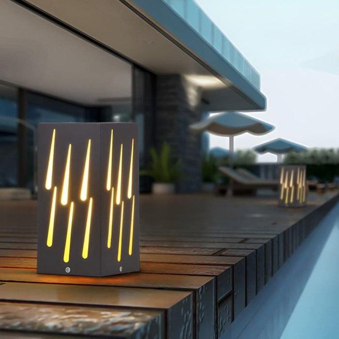 Stylish and Creative Outdoor Garden Post Light with Superior Waterproof and Dustproof Performance, Perfect for Unique and Warm Courtyard Decoration-ErisView-13